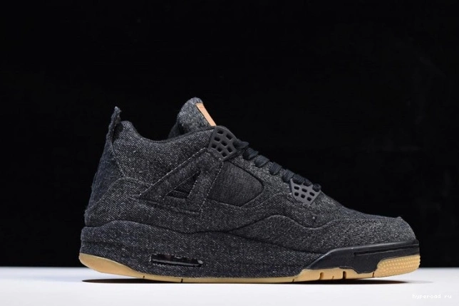 4 'black' x Levi's Air Jordan AO2571-001 0728